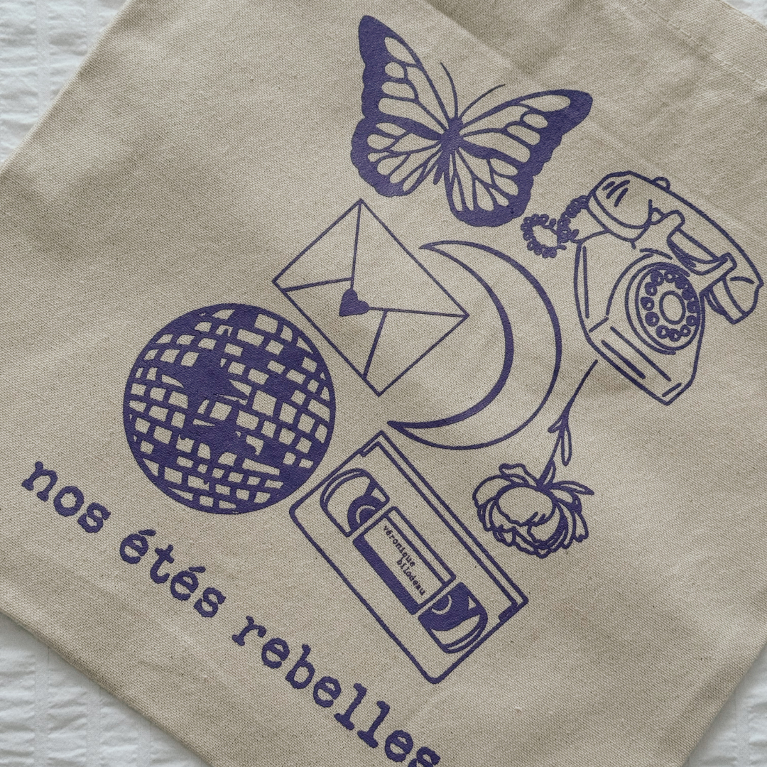 Sac réutilisable - Nos étés rebelles