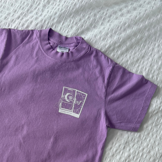 T-Shirt lilas (mauve) - Nos étés rebelles