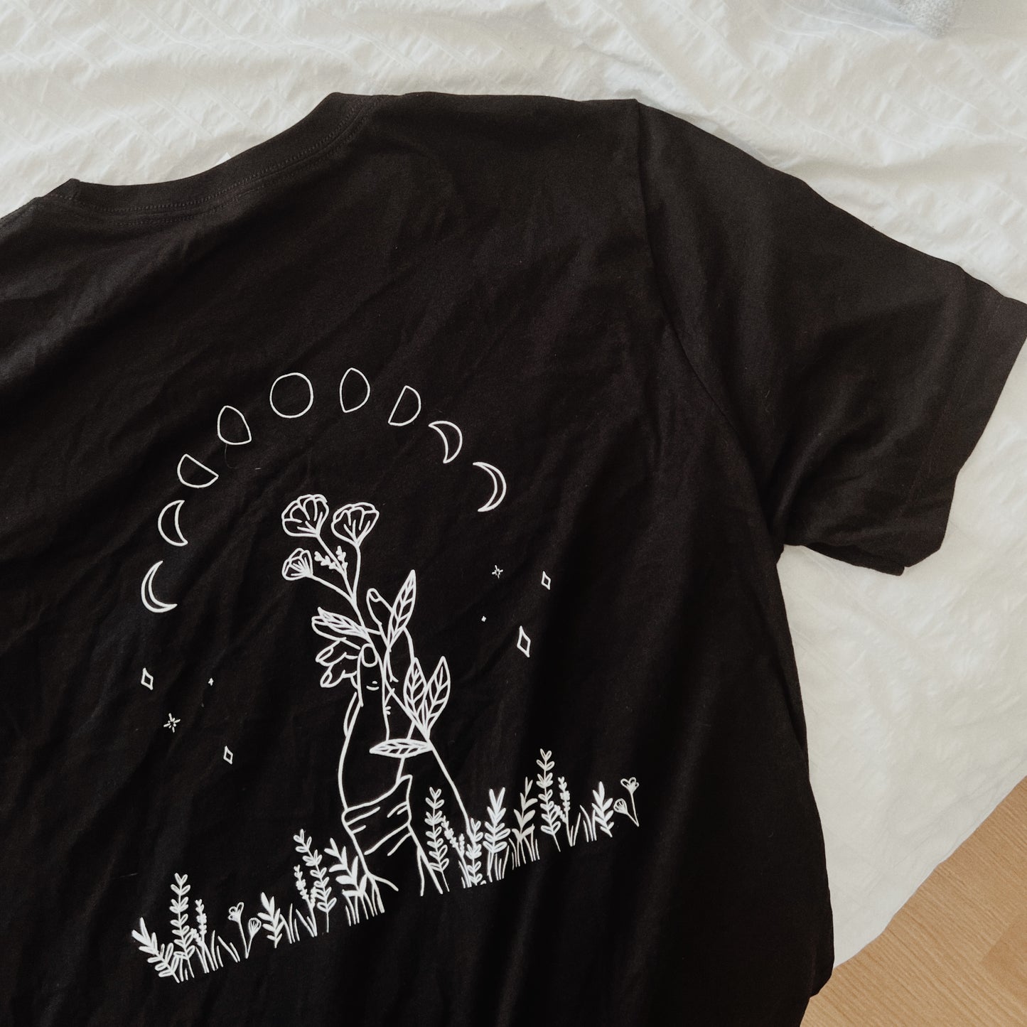 T-Shirt noir - Juste avant la nuit